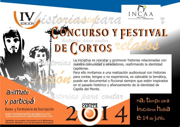 Afiche Cortos 2014.